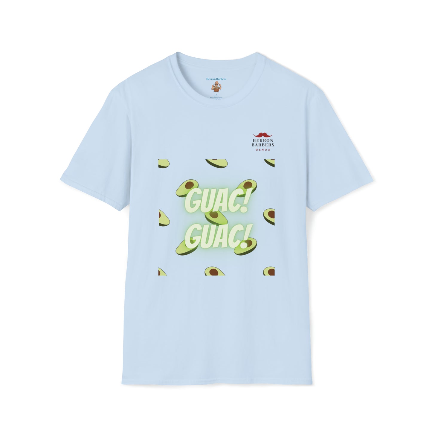 Guac! Guac! Herron Barber Unisex Softstyle T-Shirt