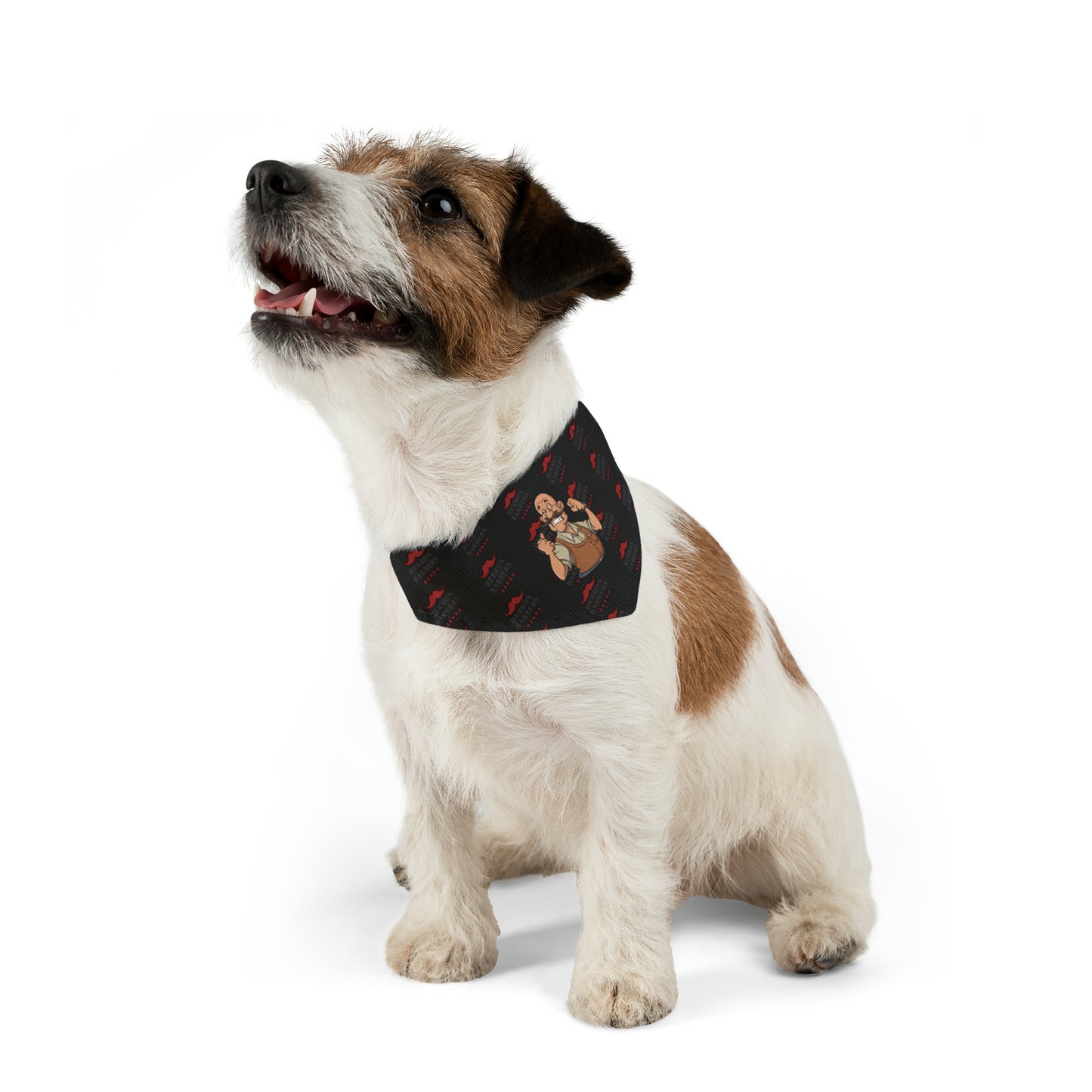 Herron Barber Logo Pet Bandana Collar