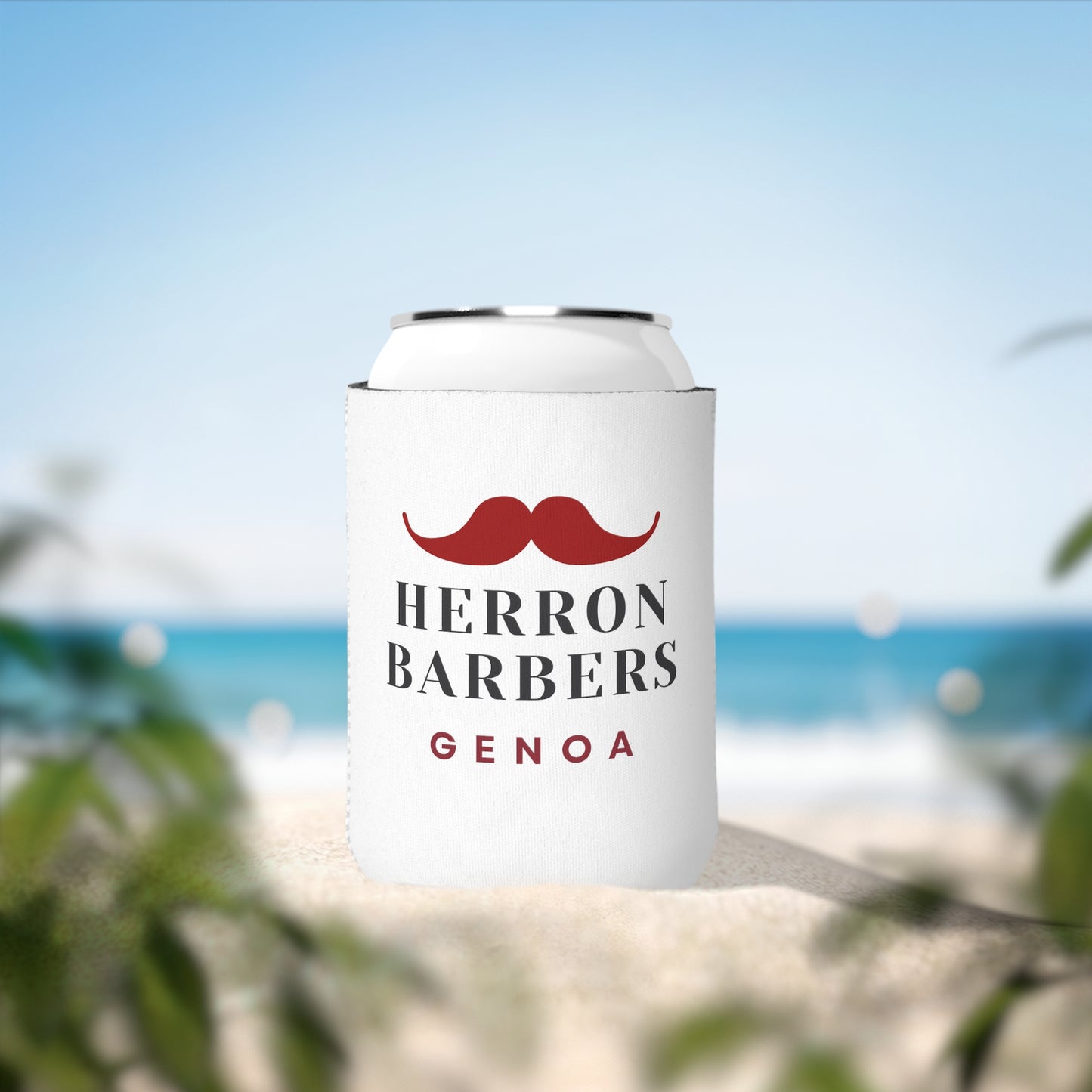 Herron Barber Can Cooler Sleeve