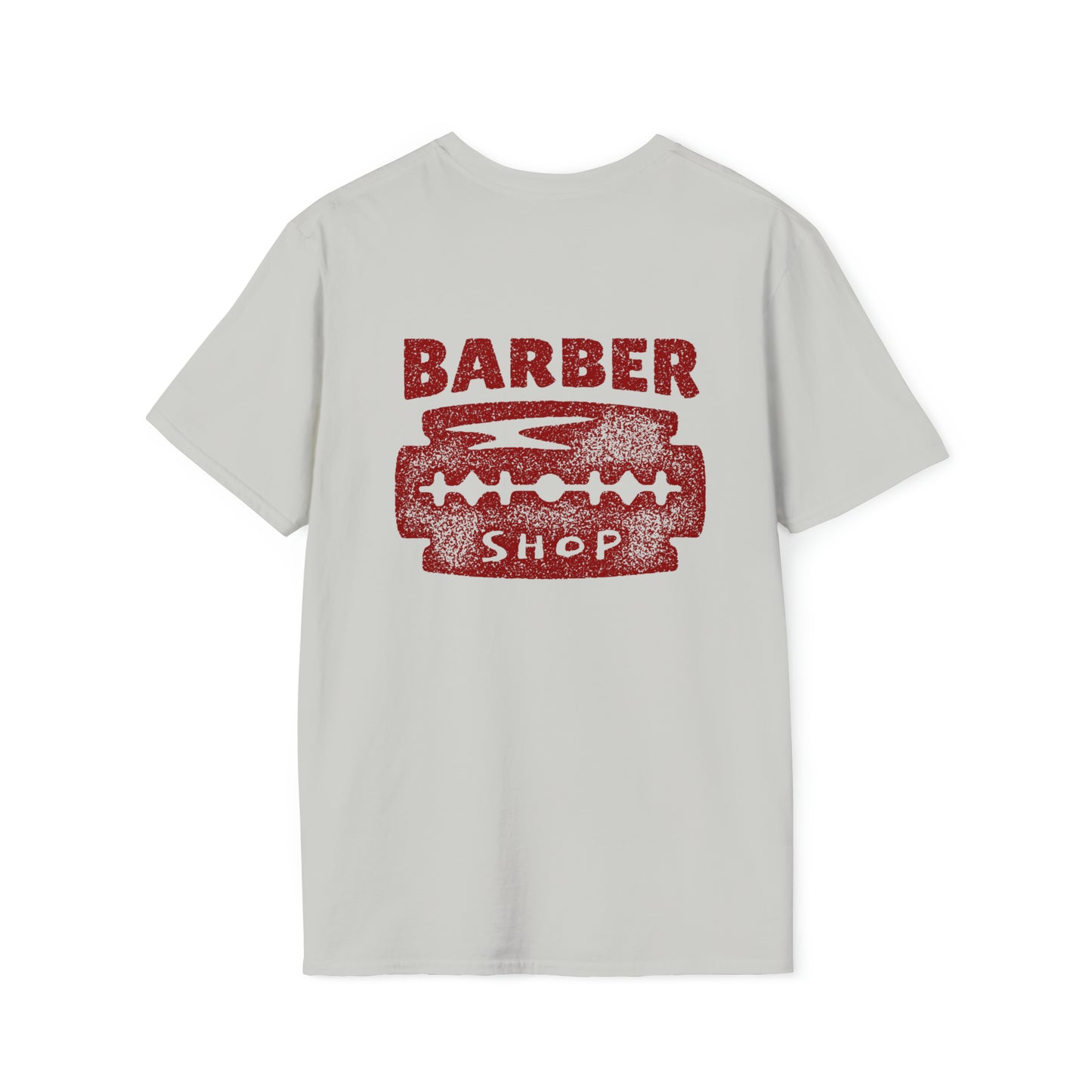 Herron Barber Razor Blade Unisex Softstyle T-Shirt