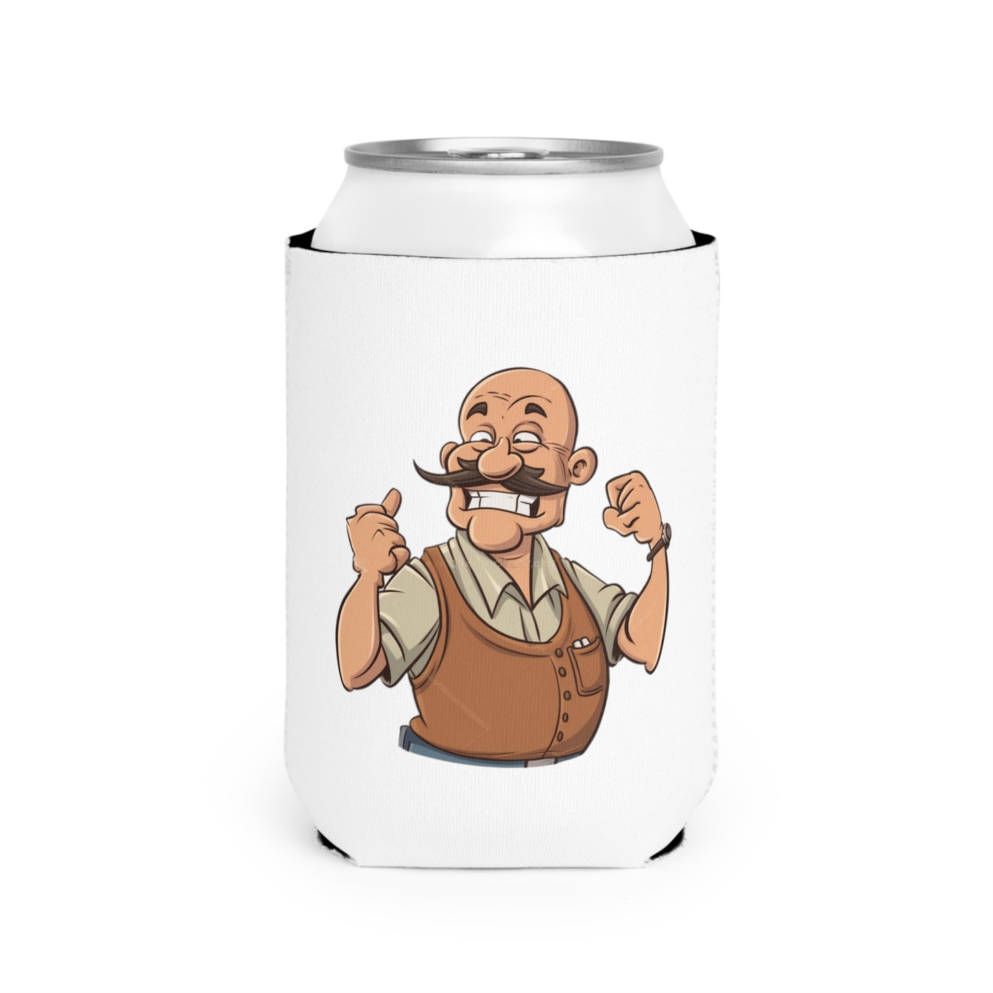 Herron Barber Can Cooler Sleeve