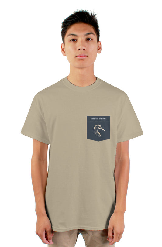 Herron Pocket Tee -Gildan Mens T-shirt