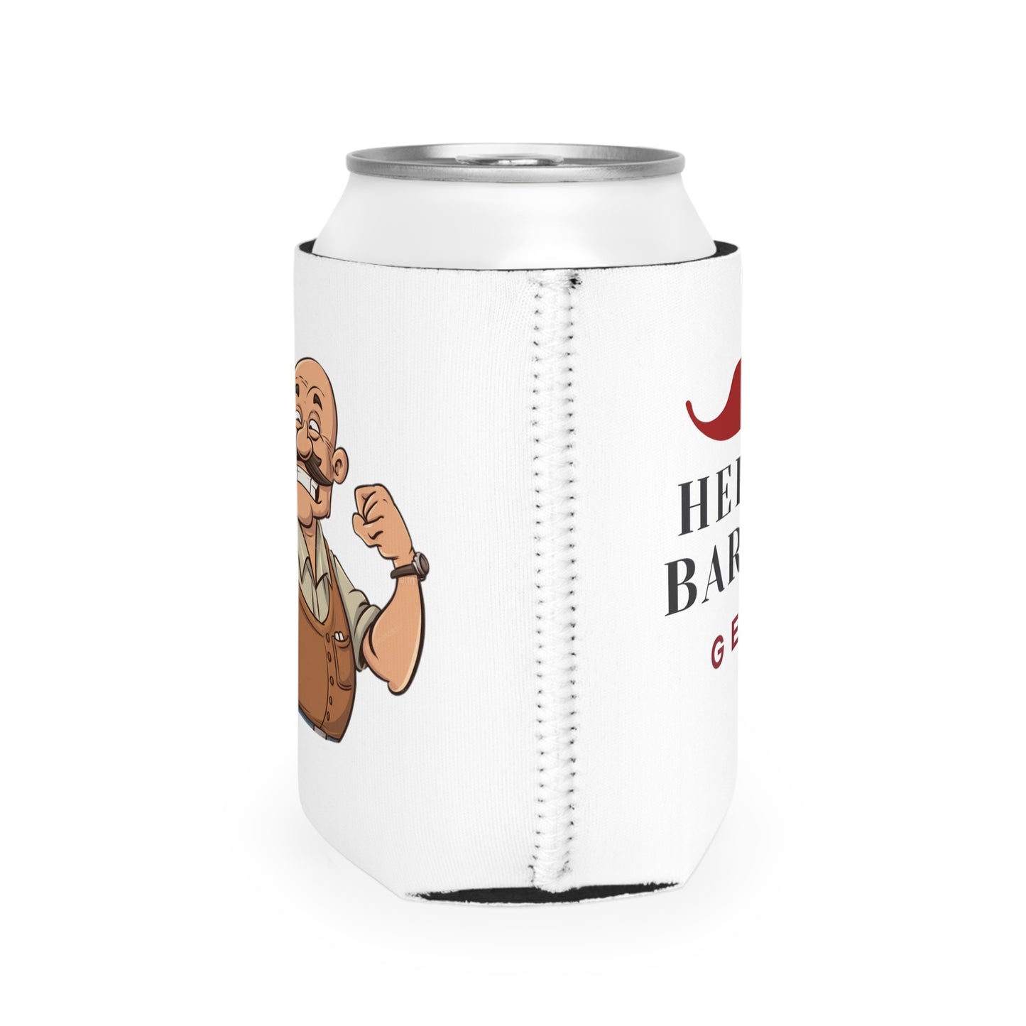 Herron Barber Can Cooler Sleeve