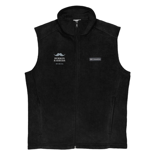 Herron Logo Men’s Columbia fleece vest