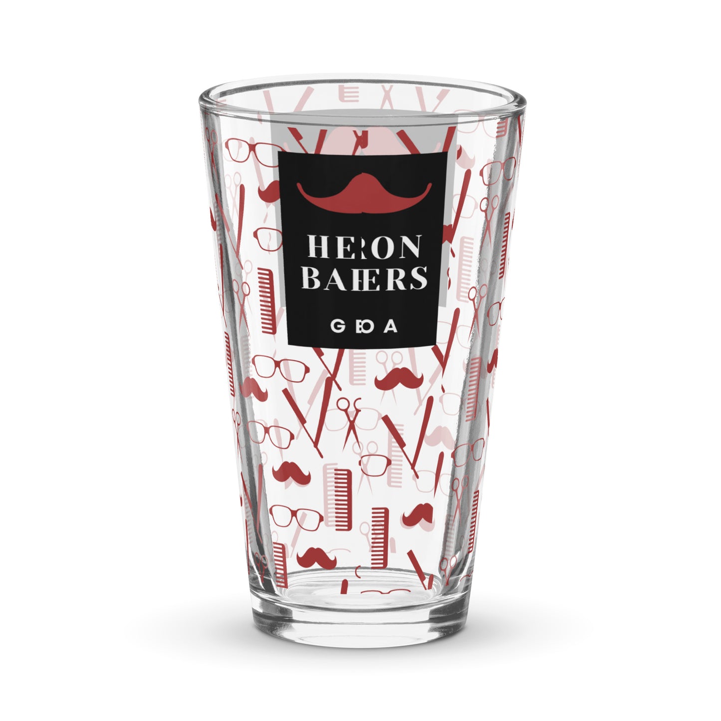 Shaker pint glass